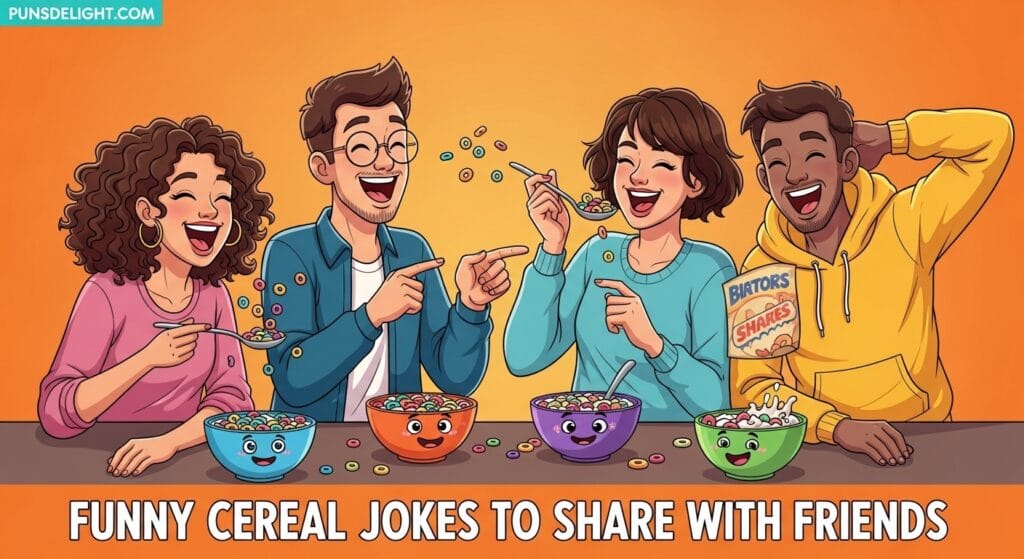 Funny Cereal Jokes to Share with Friends