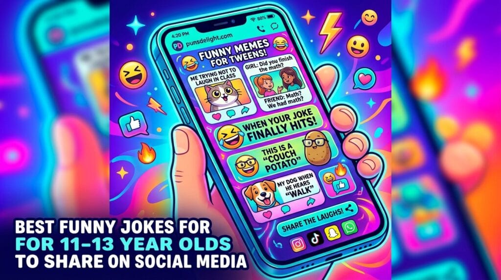 Funny Jokes for 11-13 Year Olds | 340+ Hilarious Laughs 18 funny jokes for 11-13 year olds