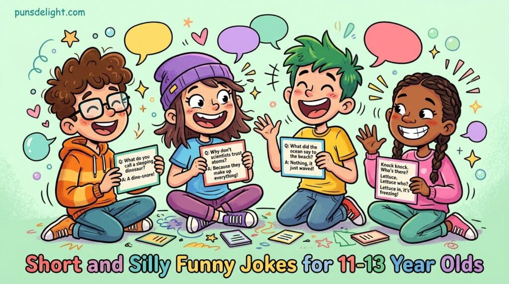Funny Jokes for 11-13 Year Olds | 340+ Hilarious Laughs 15 funny jokes for 11-13 year olds