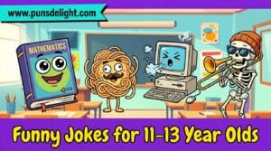 funny jokes for 11-13 year olds