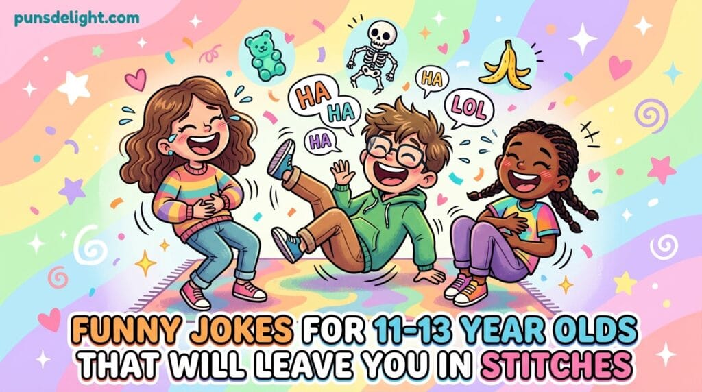 Funny Jokes for 11-13 Year Olds | 340+ Hilarious Laughs 9 funny jokes for 11-13 year olds
