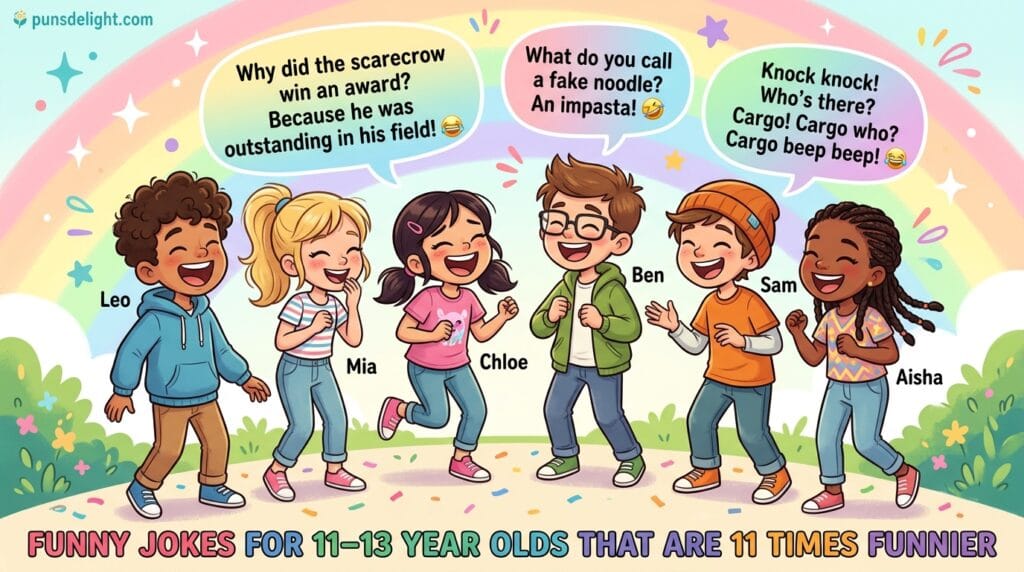 Funny Jokes for 11-13 Year Olds | 340+ Hilarious Laughs 2 funny jokes for 11-13 year olds