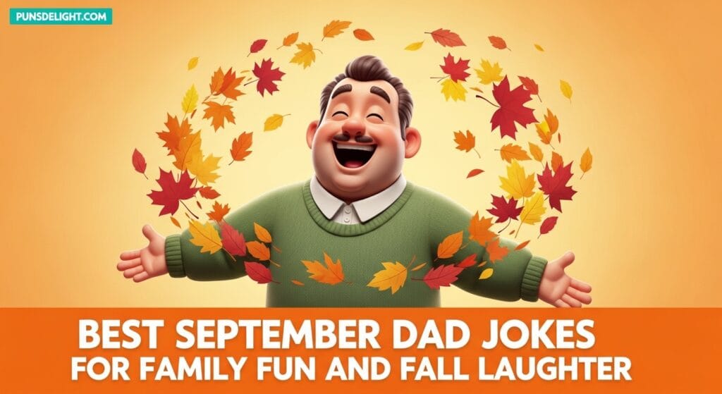 180+ Epic September Dad Jokes That Will Make You Groan 2 Best September Dad Jokes for Family Fun and Fall Laughter