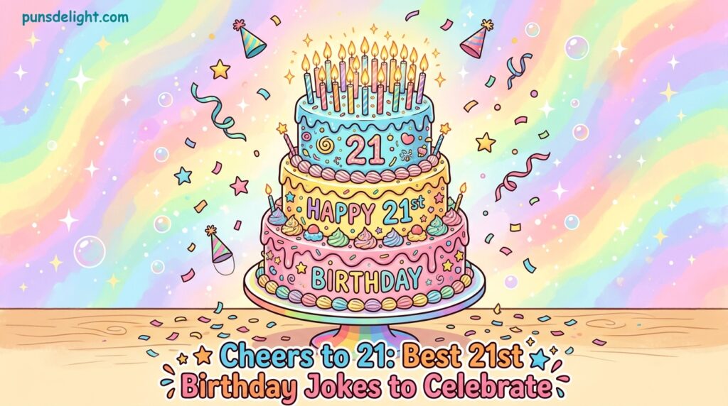 Cheers to 21: Best 21st Birthday Jokes to Celebrate