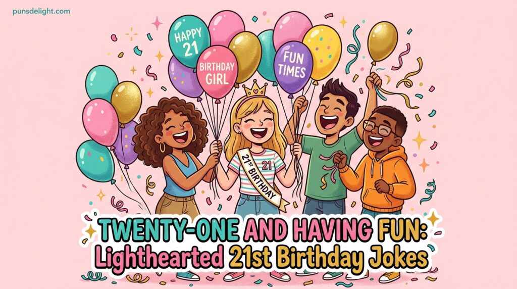Twenty-One and Having Fun: Lighthearted 21st Birthday Jokes
