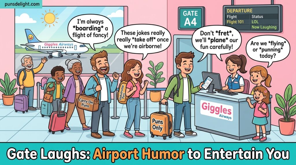 Gate Laughs: Airport Humor to Entertain You