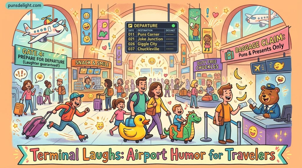 Terminal Laughs: Airport Humor for Travelers