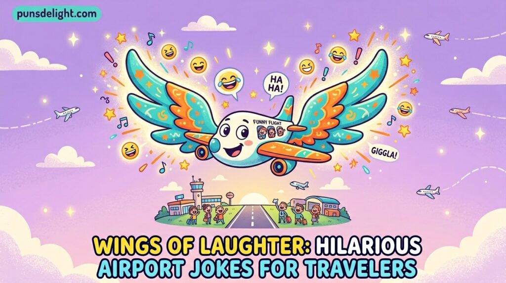 Wings of Laughter: Hilarious Airport Jokes for Travelers