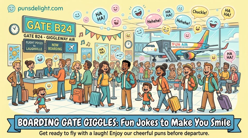 Boarding Gate Giggles: Fun Jokes to Make You Smile