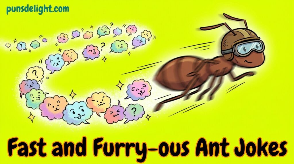 Fast and Furry-ous Ant Jokes