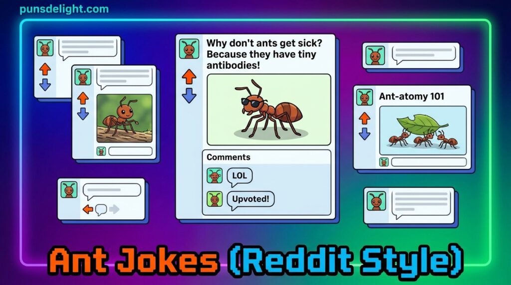 Ant Jokes (Reddit Style)