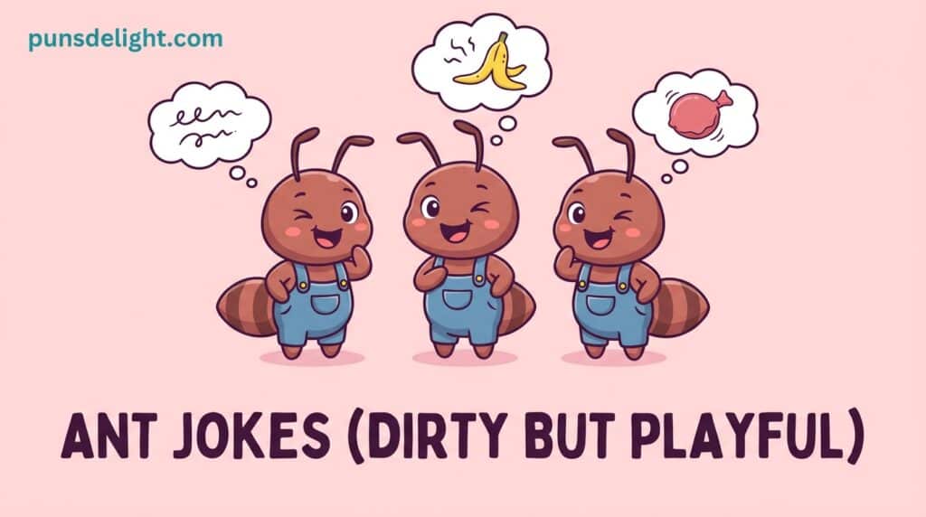 Ant Jokes (Dirty but Playful)