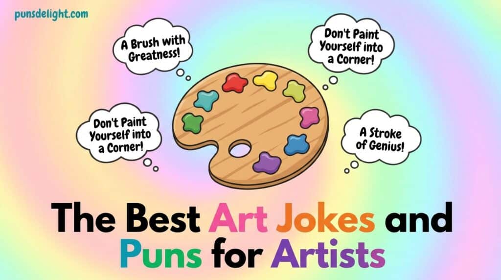 The Best Art Jokes and Puns for Artists
