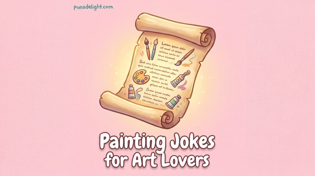 Painting Jokes for Art Lovers