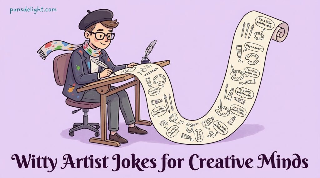 Witty Artist Jokes for Creative Minds