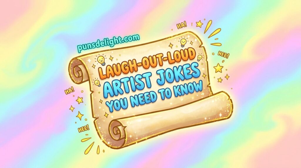 Laugh-Out-Loud Artist Jokes You Need to Know