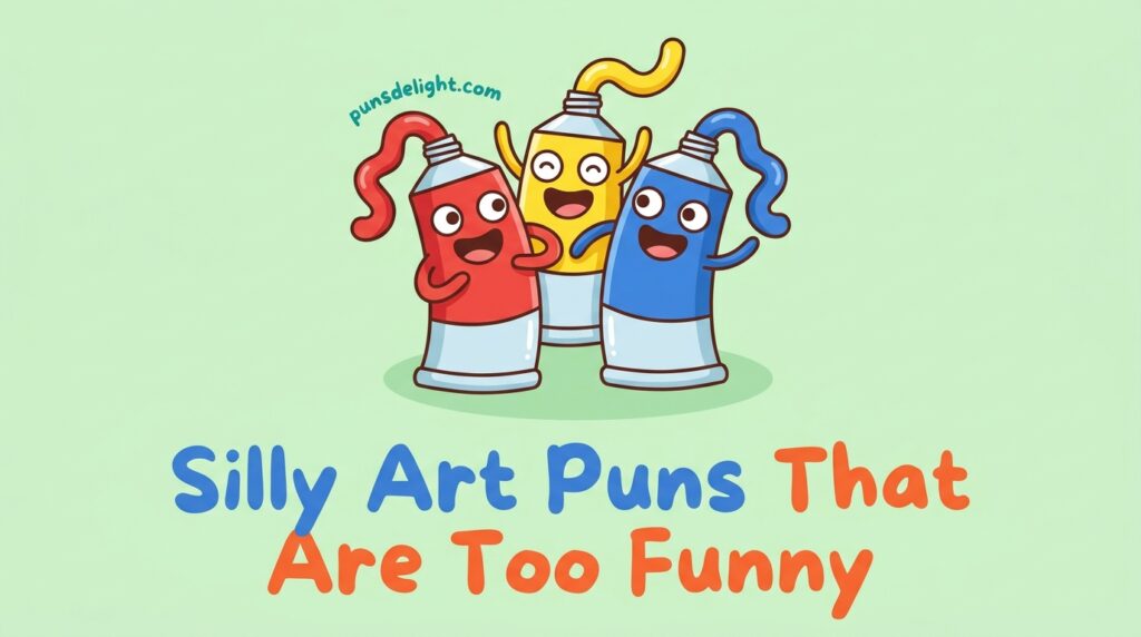 Silly Art Puns That Are Too Funny