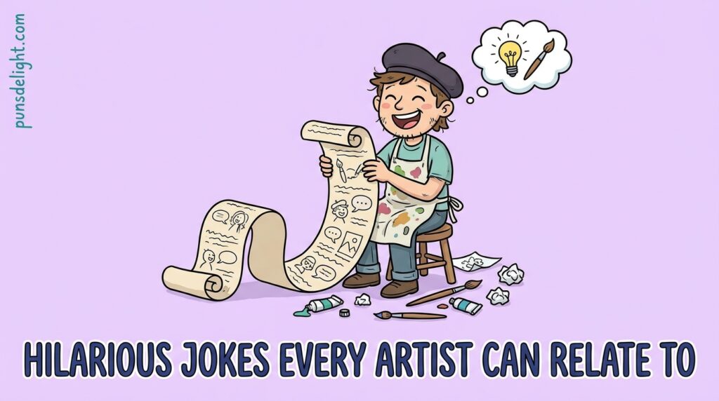 Hilarious Jokes Every Artist Can Relate To