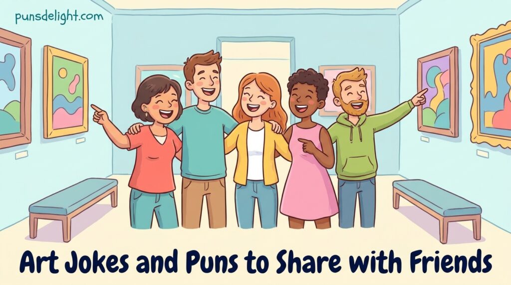 Art Jokes and Puns to Share with Friends