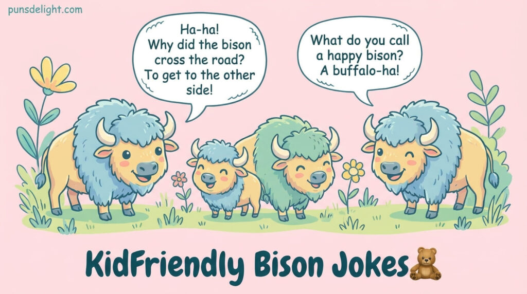 KidFriendly Bison Jokes 🧸