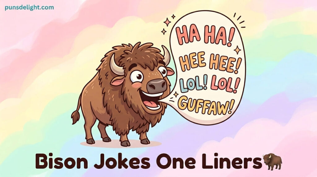 Bison Jokes One Liners 🦬