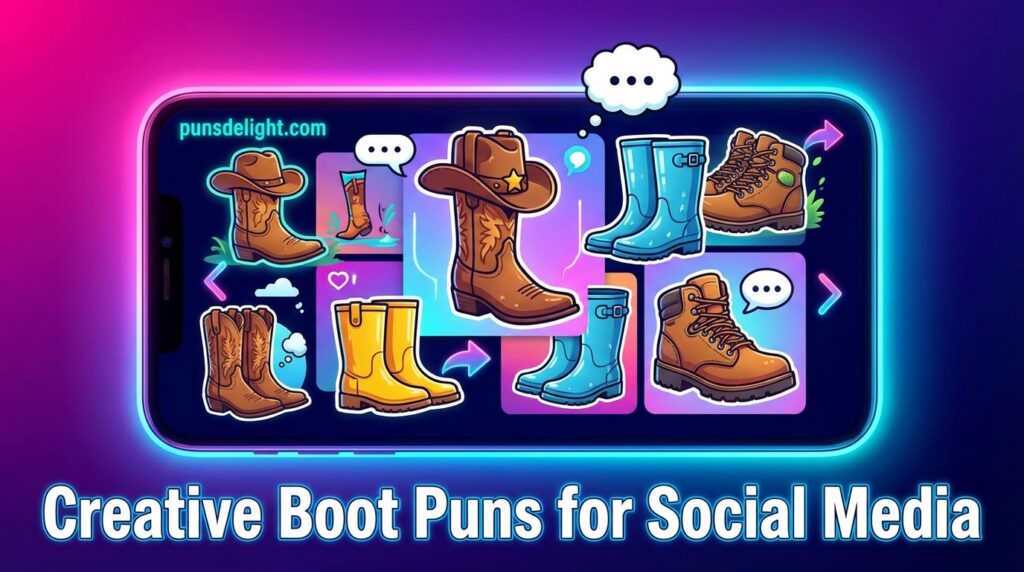 Creative Boot Puns for Social Media