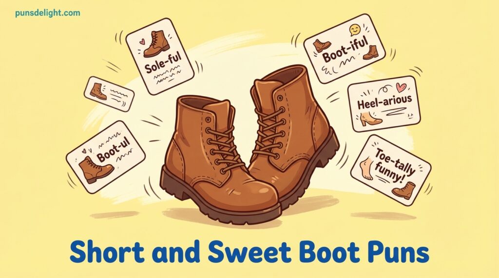 Short and Sweet Boot Puns