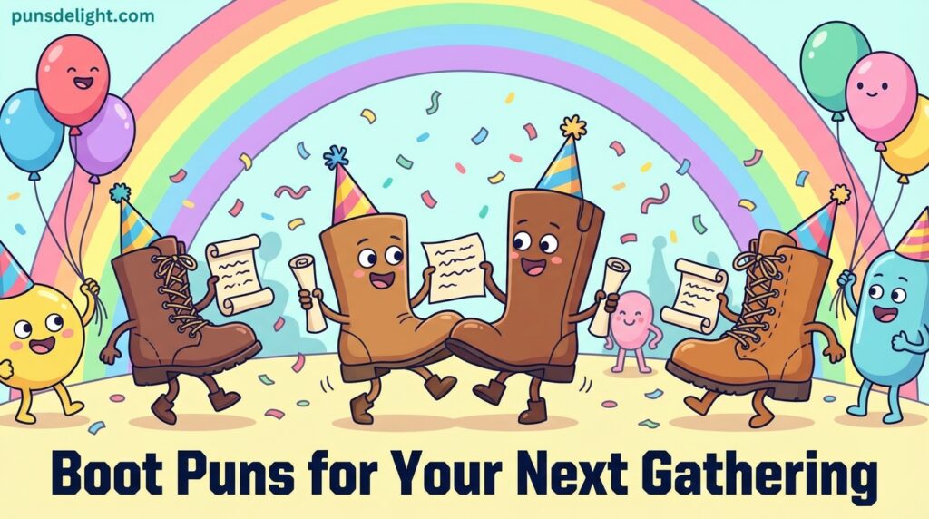 Boot Puns for Your Next Gathering