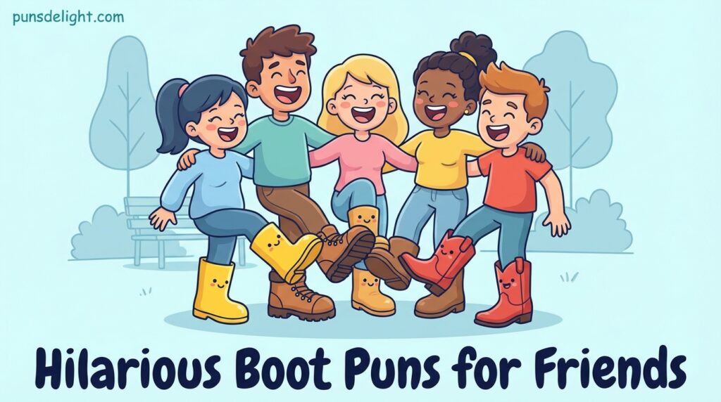 Hilarious Boot Puns for Friends