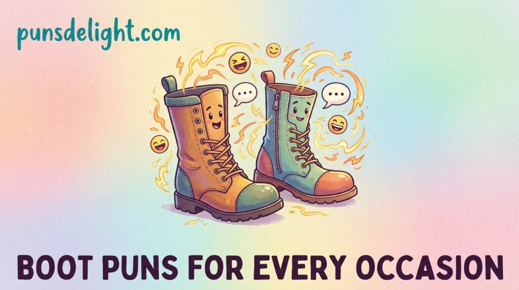 Boot Puns for Every Occasion