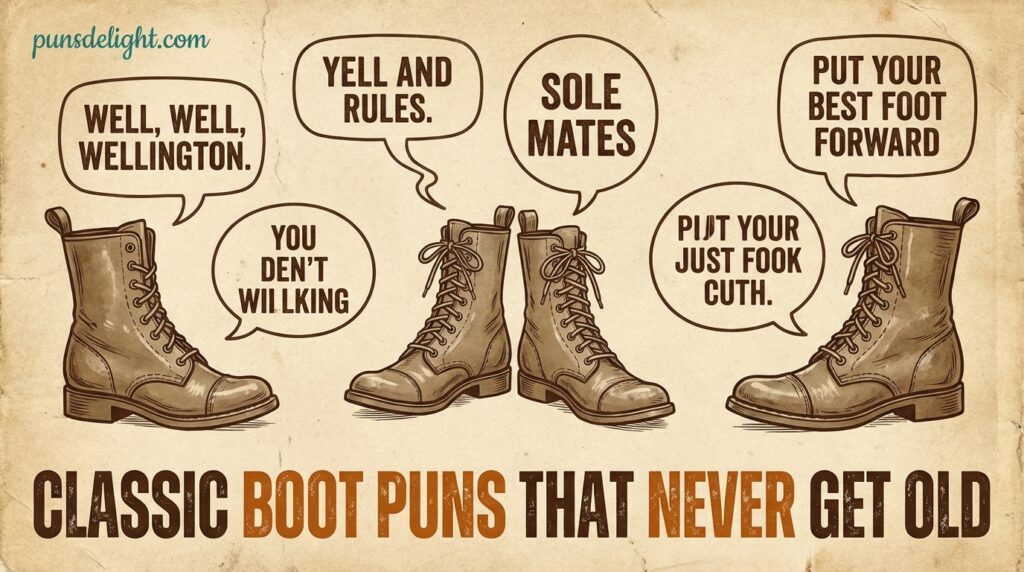 Classic Boot Puns That Never Get Old