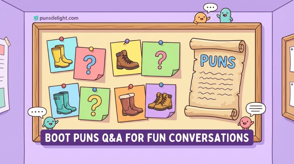 Boot Puns Q&A for Fun Conversations