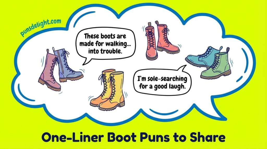 One-Liner Boot Puns to Share