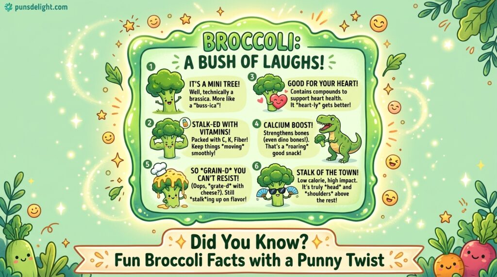 Did You Know? Fun Broccoli Facts with a Punny Twist