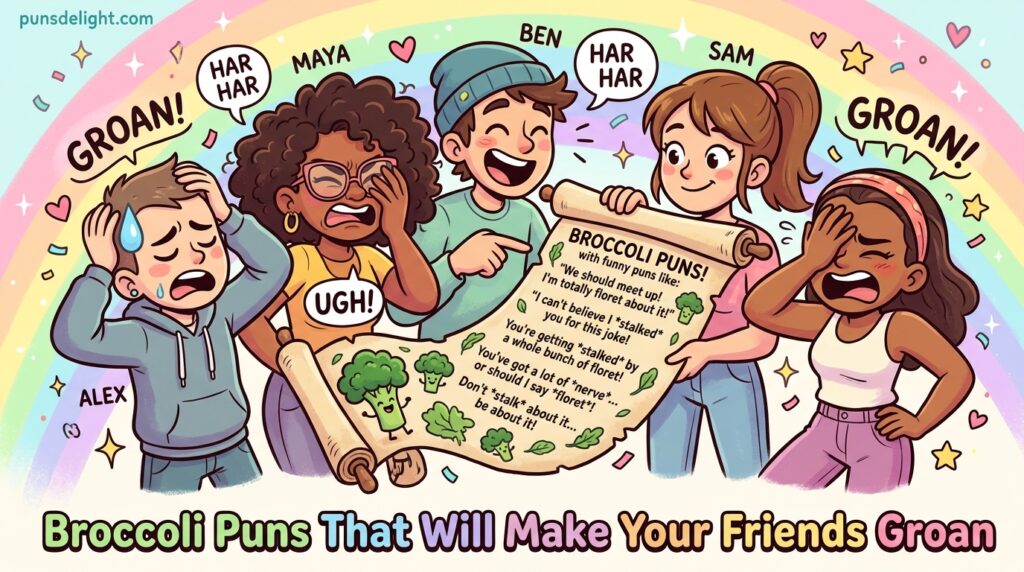 Broccoli Puns That Will Make Your Friends Groan