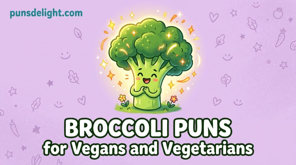 Broccoli Puns for Vegans and Vegetarians