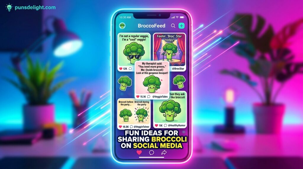 Fun Ideas for Sharing Broccoli on Social Media