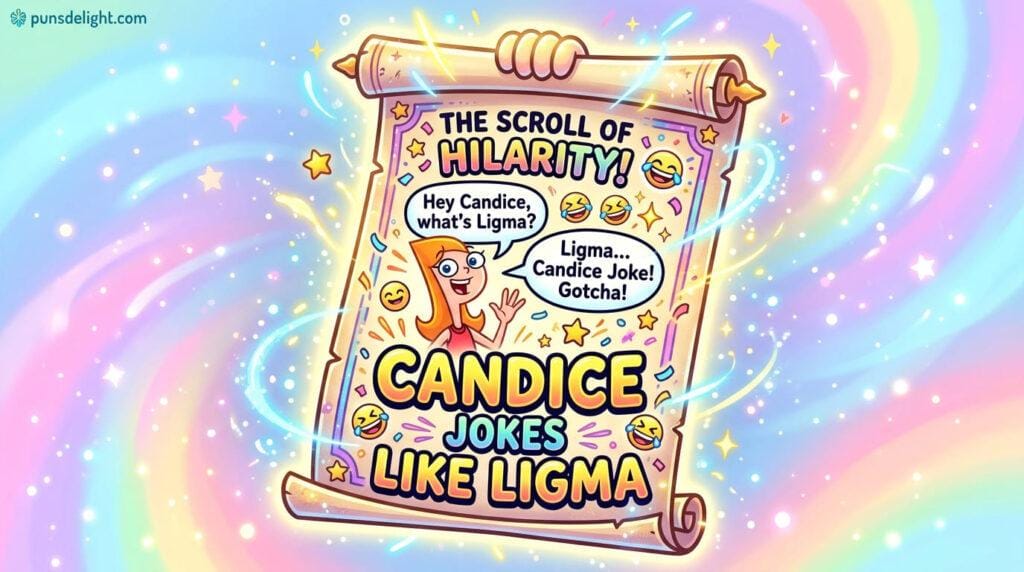 Candice Jokes Like Ligma