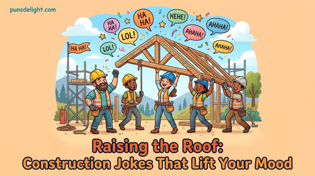 163+ Construction Jokes That Will Build Big Laughs in 2026 😂🔨 11 Raising the Roof: Construction Jokes That Lift Your Mood