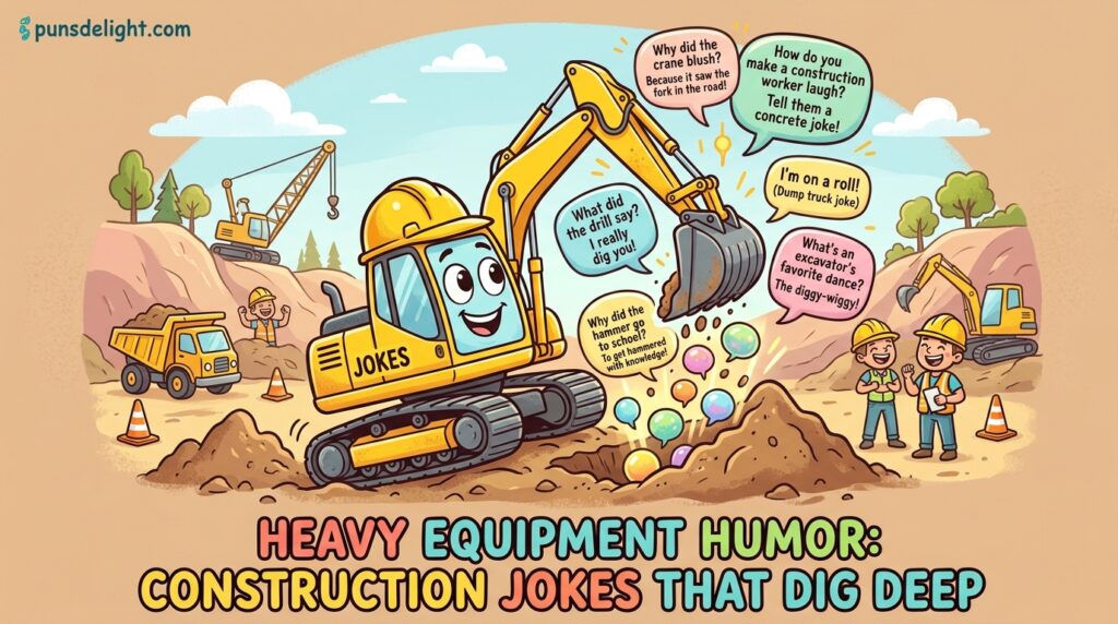 163+ Construction Jokes That Will Build Big Laughs in 2026 😂🔨 16 Heavy Equipment Humor: Construction Jokes That Dig Deep