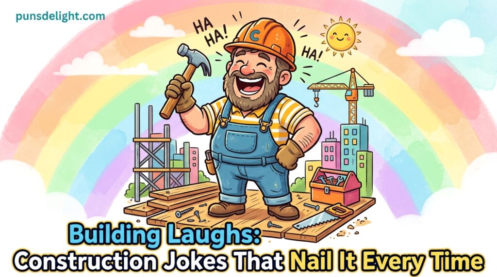 163+ Construction Jokes That Will Build Big Laughs in 2026 😂🔨 2 Building Laughs: Construction Jokes That Nail It Every Time