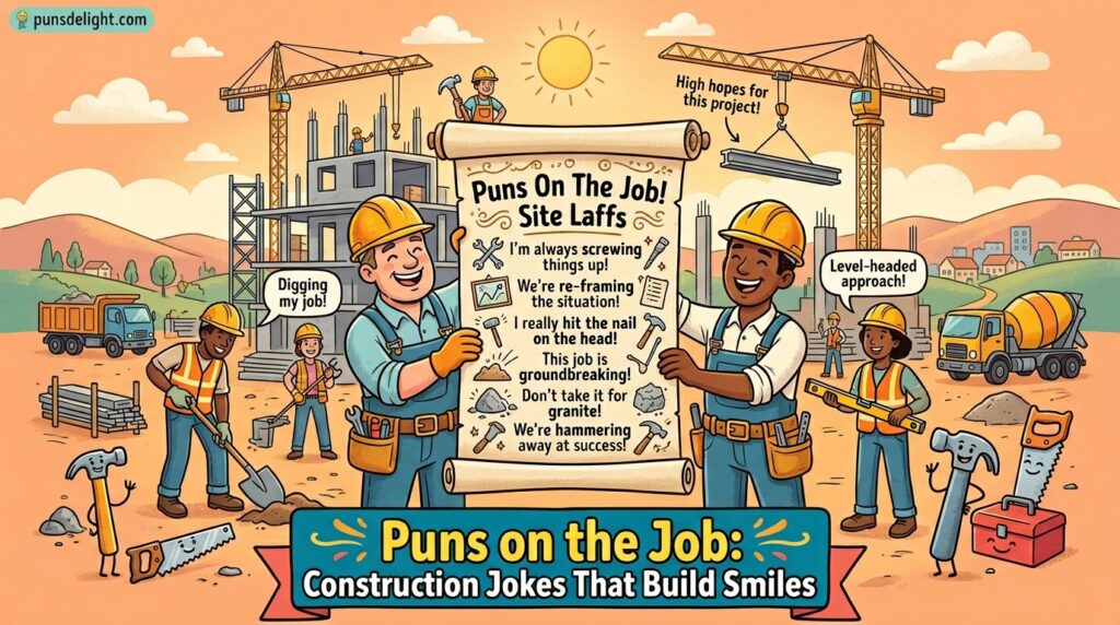 163+ Construction Jokes That Will Build Big Laughs in 2026 😂🔨 4 Puns on the Job: Construction Jokes That Build Smiles