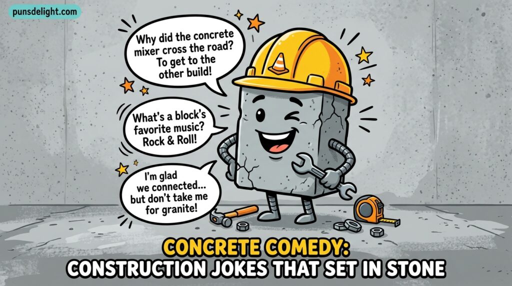163+ Construction Jokes That Will Build Big Laughs in 2026 😂🔨 5 Concrete Comedy: Construction Jokes That Set in Stone