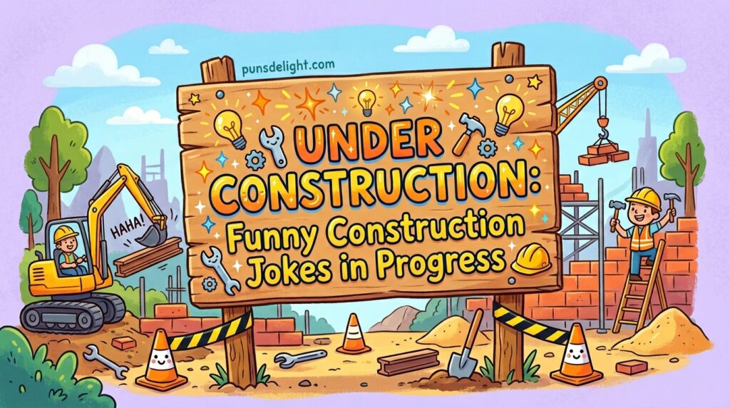 163+ Construction Jokes That Will Build Big Laughs in 2026 😂🔨 6 Under Construction: Funny Construction Jokes in Progress