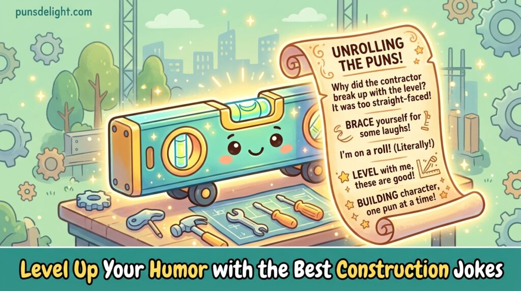 163+ Construction Jokes That Will Build Big Laughs in 2026 😂🔨 7 Level Up Your Humor with the Best Construction Jokes