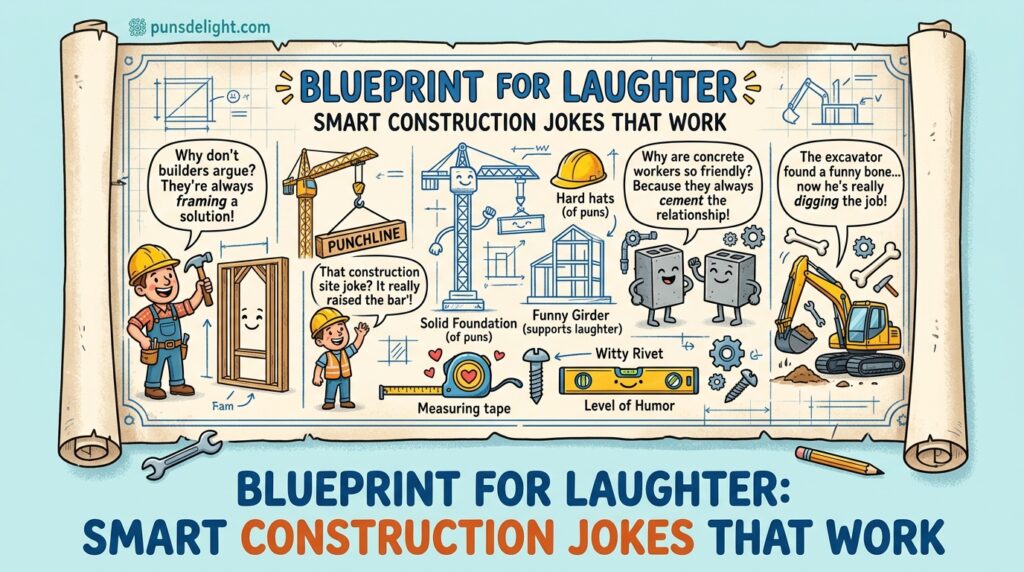 163+ Construction Jokes That Will Build Big Laughs in 2026 😂🔨 8 Blueprint for Laughter: Smart Construction Jokes That Work