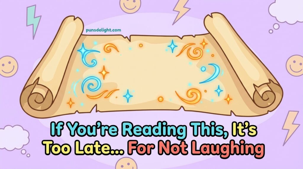 If You’re Reading This, It’s Too Late For Not Laughing