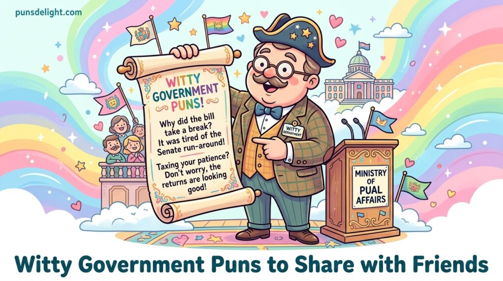 Witty Government Puns to Share with Friends