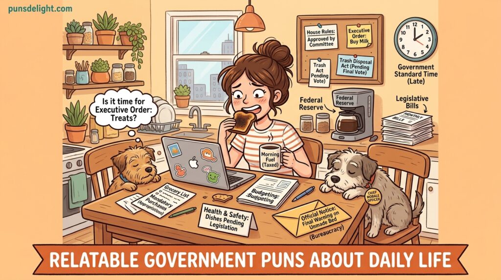 Relatable Government Puns About Daily Life
