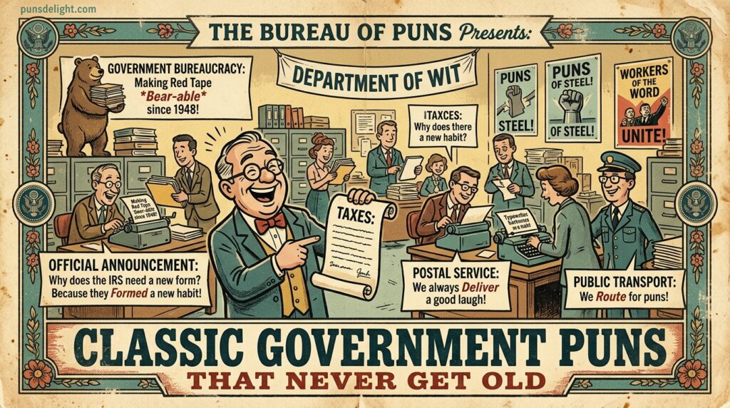 Classic Government Puns That Never Get Old